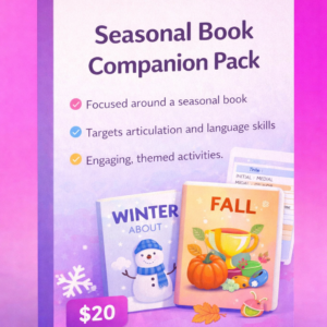Seasonal Book Companion Pack