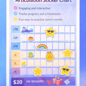 Articulation Sticker Chart